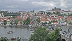 Pražský hrad, Karlův most, Vltava