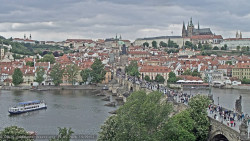 Pražský hrad, Karlův most, Vltava
