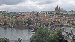 Pražský hrad, Karlův most, Vltava