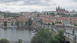Pražský hrad, Karlův most, Vltava