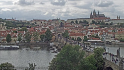 Pražský hrad, Karlův most, Vltava