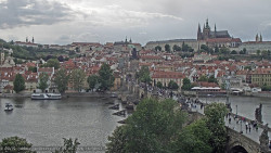 Pražský hrad, Karlův most, Vltava
