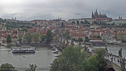Pražský hrad, Karlův most, Vltava