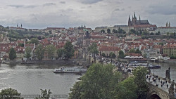 Pražský hrad, Karlův most, Vltava