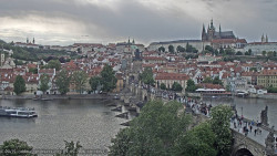 Pražský hrad, Karlův most, Vltava