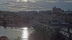 Pražský hrad, Karlův most, Vltava