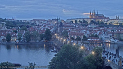 Pražský hrad, Karlův most, Vltava