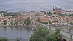 Pražský hrad, Karlův most, Vltava
