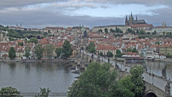 Pražský hrad, Karlův most, Vltava