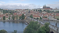 Pražský hrad, Karlův most, Vltava