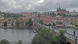 Pražský hrad, Karlův most, Vltava