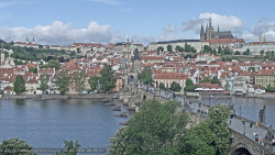 Pražský hrad, Karlův most, Vltava
