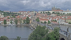 Pražský hrad, Karlův most, Vltava