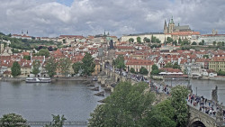 Pražský hrad, Karlův most, Vltava