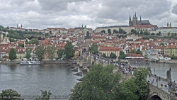 Pražský hrad, Karlův most, Vltava