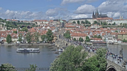 Pražský hrad, Karlův most, Vltava