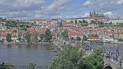 Pražský hrad, Karlův most, Vltava