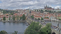 Pražský hrad, Karlův most, Vltava