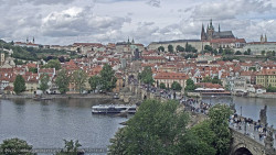 Pražský hrad, Karlův most, Vltava