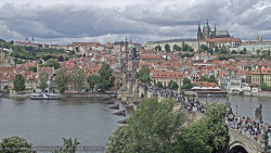 Pražský hrad, Karlův most, Vltava