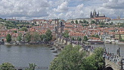 Pražský hrad, Karlův most, Vltava