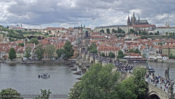 Pražský hrad, Karlův most, Vltava