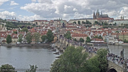 Pražský hrad, Karlův most, Vltava