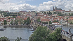 Pražský hrad, Karlův most, Vltava