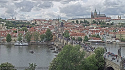 Pražský hrad, Karlův most, Vltava