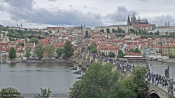 Pražský hrad, Karlův most, Vltava