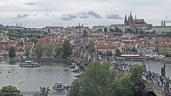 Pražský hrad, Karlův most, Vltava
