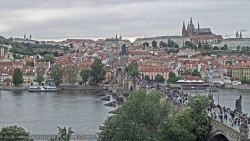 Pražský hrad, Karlův most, Vltava