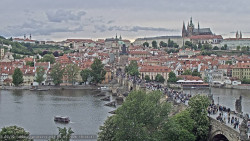 Pražský hrad, Karlův most, Vltava