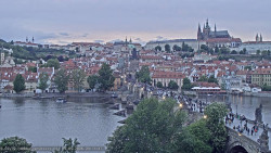 Pražský hrad, Karlův most, Vltava