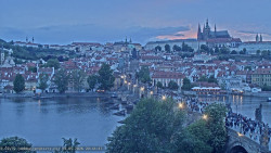 Pražský hrad, Karlův most, Vltava