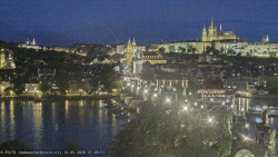 Pražský hrad, Karlův most, Vltava