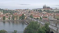 Pražský hrad, Karlův most, Vltava