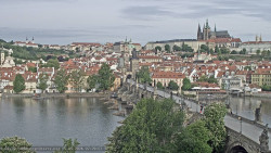 Pražský hrad, Karlův most, Vltava