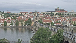 Pražský hrad, Karlův most, Vltava