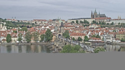 Pražský hrad, Karlův most, Vltava