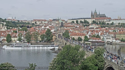 Pražský hrad, Karlův most, Vltava