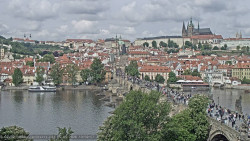 Pražský hrad, Karlův most, Vltava