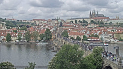 Pražský hrad, Karlův most, Vltava