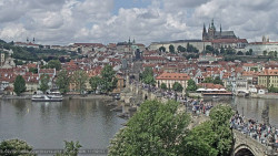 Pražský hrad, Karlův most, Vltava