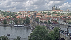 Pražský hrad, Karlův most, Vltava