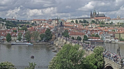 Pražský hrad, Karlův most, Vltava