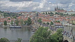 Pražský hrad, Karlův most, Vltava