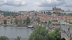 Pražský hrad, Karlův most, Vltava