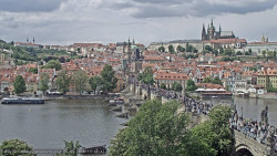 Pražský hrad, Karlův most, Vltava