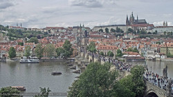 Pražský hrad, Karlův most, Vltava